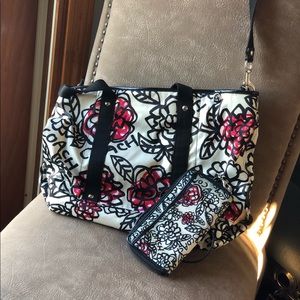 Coach Graffiti Poppy handbag and wallet